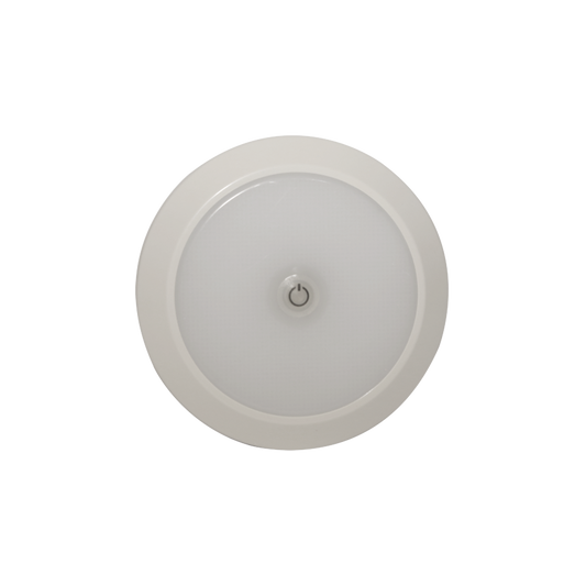 Luz para Interior LED Circular, 5.5", 12-24 Vcc, blanca