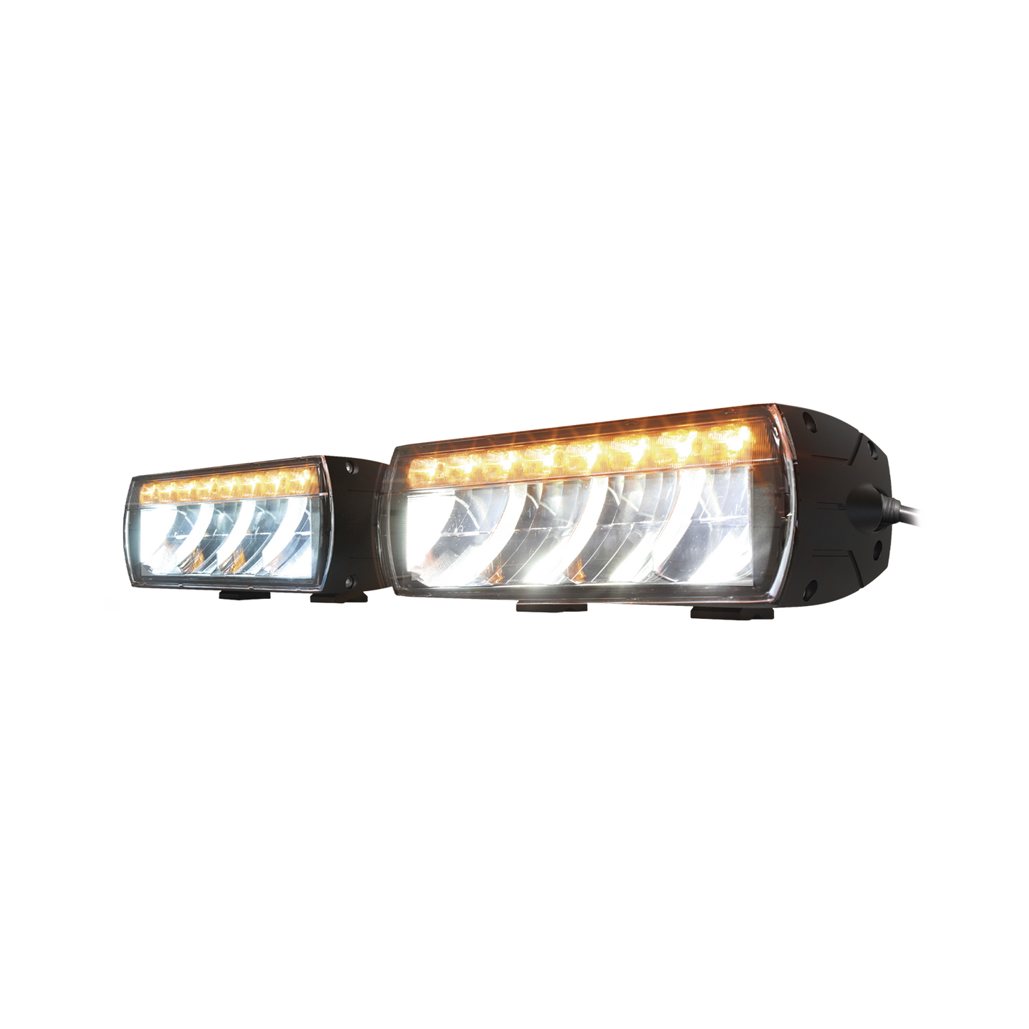 Luz LED de trabajo DOT, 12-24 V, con arnés de 10'