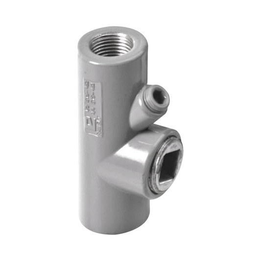 Sello Hembra De 3/4" (19 Mm) De Aluminio Para Areas Peligrosas Tipo Eys Libre De Cobre.
