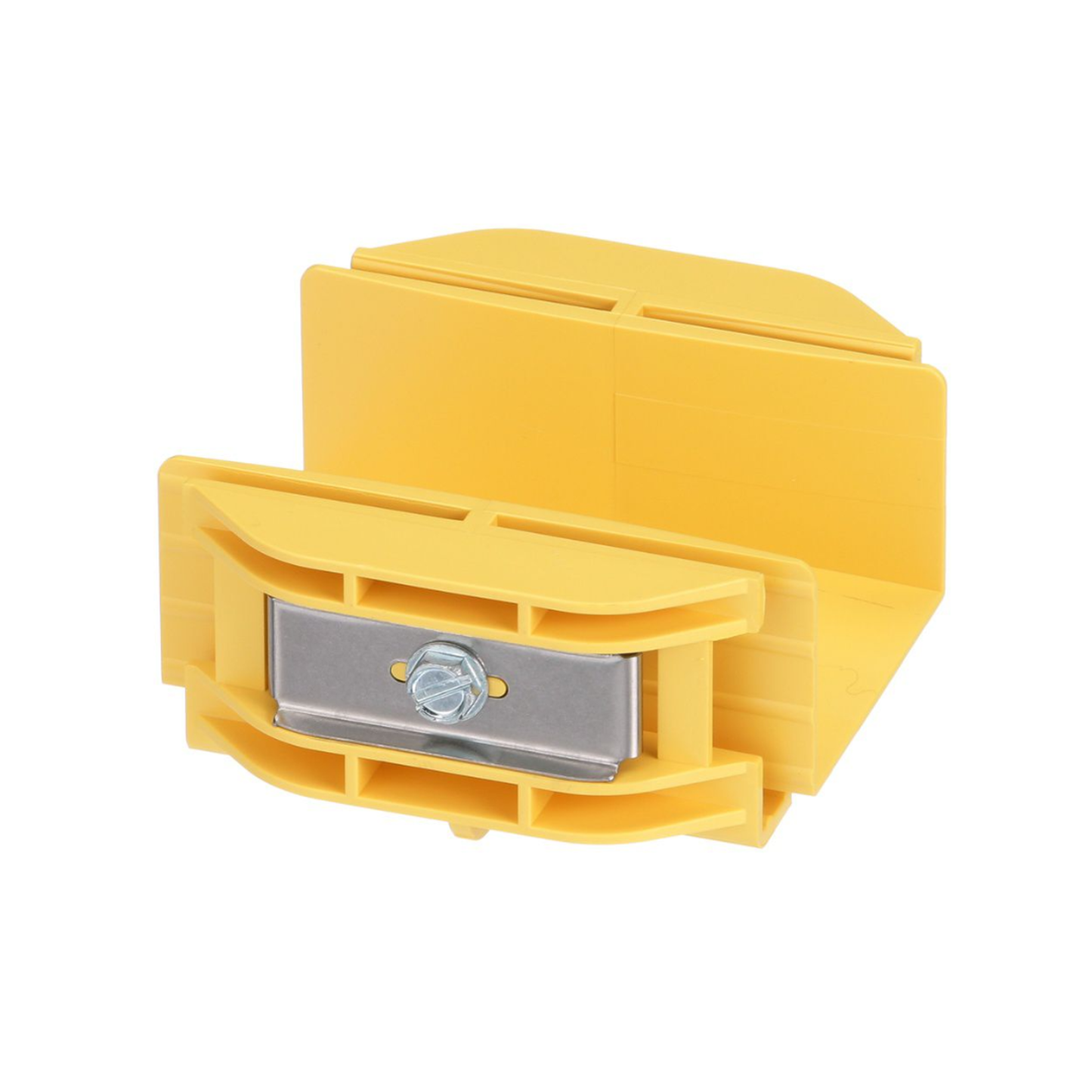 Union Recta "Cople", Para Canaleta Fiberrunner™ 2X2, Color Amarillo