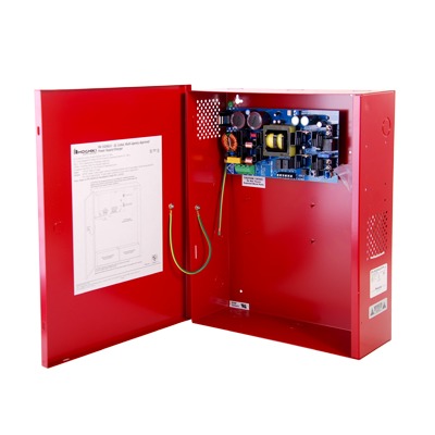 Fuente De Poder / Cargador De 24 Vcd A 10A Gabinete Color Rojo