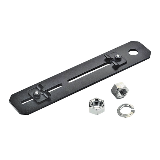 Soporte De Montaje A Techo, Para Canaletas Fiberrunner 4X4 O 6X4, Uso Con Varilla Roscada De 5/8", Color Negro