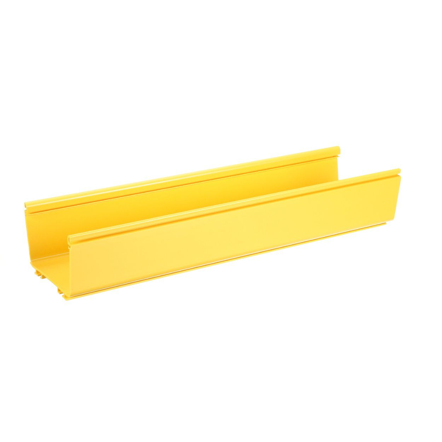 Canaleta Fiberrunner™ 6X4, De Pvc Rígido, Color Amarillo, 1.8 M De Largo