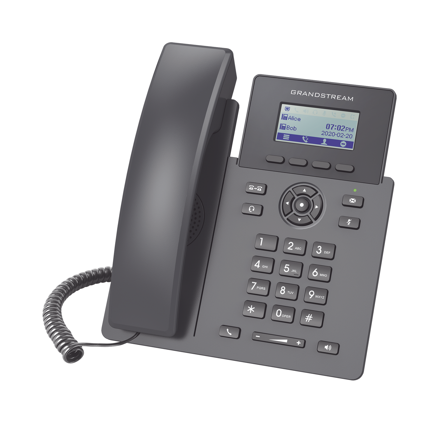 Teléfono Ip Grado Operador, 2 Líneas Sip Con 2 Cuentas, Codec Opus, Ipv4/Ipv6 Con Gestión En La Nube Gdms