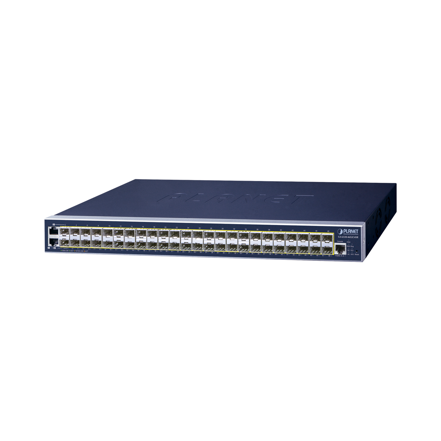 Switch Administrable L3, 46 Puertos Sfp, 2 Puertos Combo Tp/Sfp, 4 Puertos 10G Sfp+