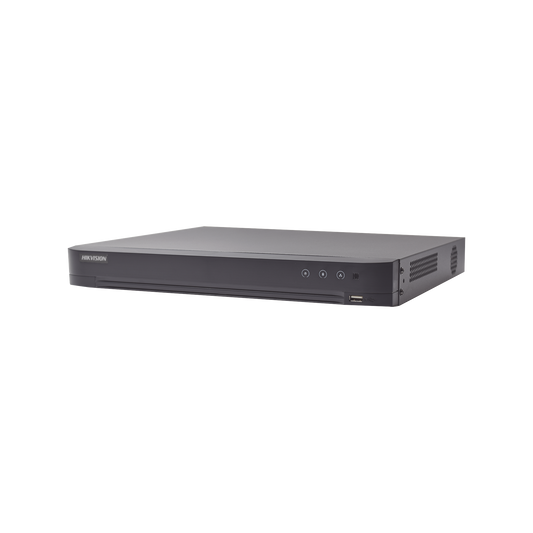 (Acusense / Evita Falsas Alarmas) Dvr 4 Megapixel / 4 Canales Turbohd + 2 Canales Ip / 1 Bahía De Disco Duro / 1 Canal De Audio