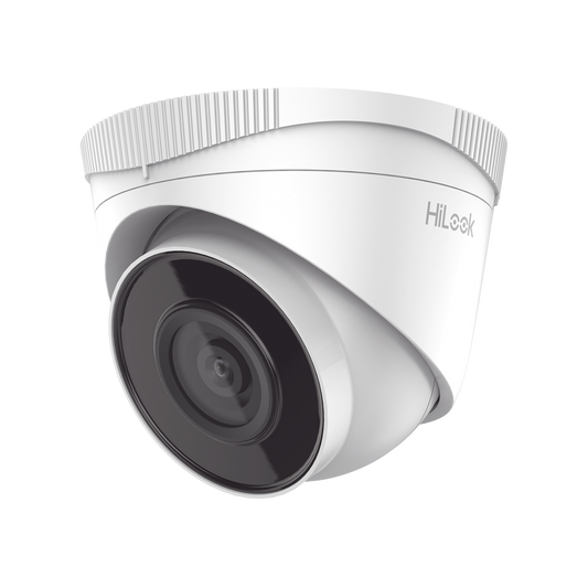 Hilook Series / Turret Ip 4 Megapixel / 30 Mts Ir / Exterior Ip67 / Poe / Lente 2.8 Mm / Wdr 120 Db
