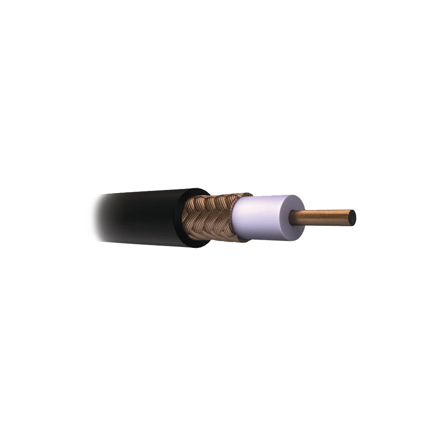 Cable Coaxial Rg11/U, 305 Mts, Bobina De 305 Mts Color Negro, Awg 14 Aislamiento Espumado, Blindaje De Aluminio Al 60%, Aplicacion Intemperie Para Cctv