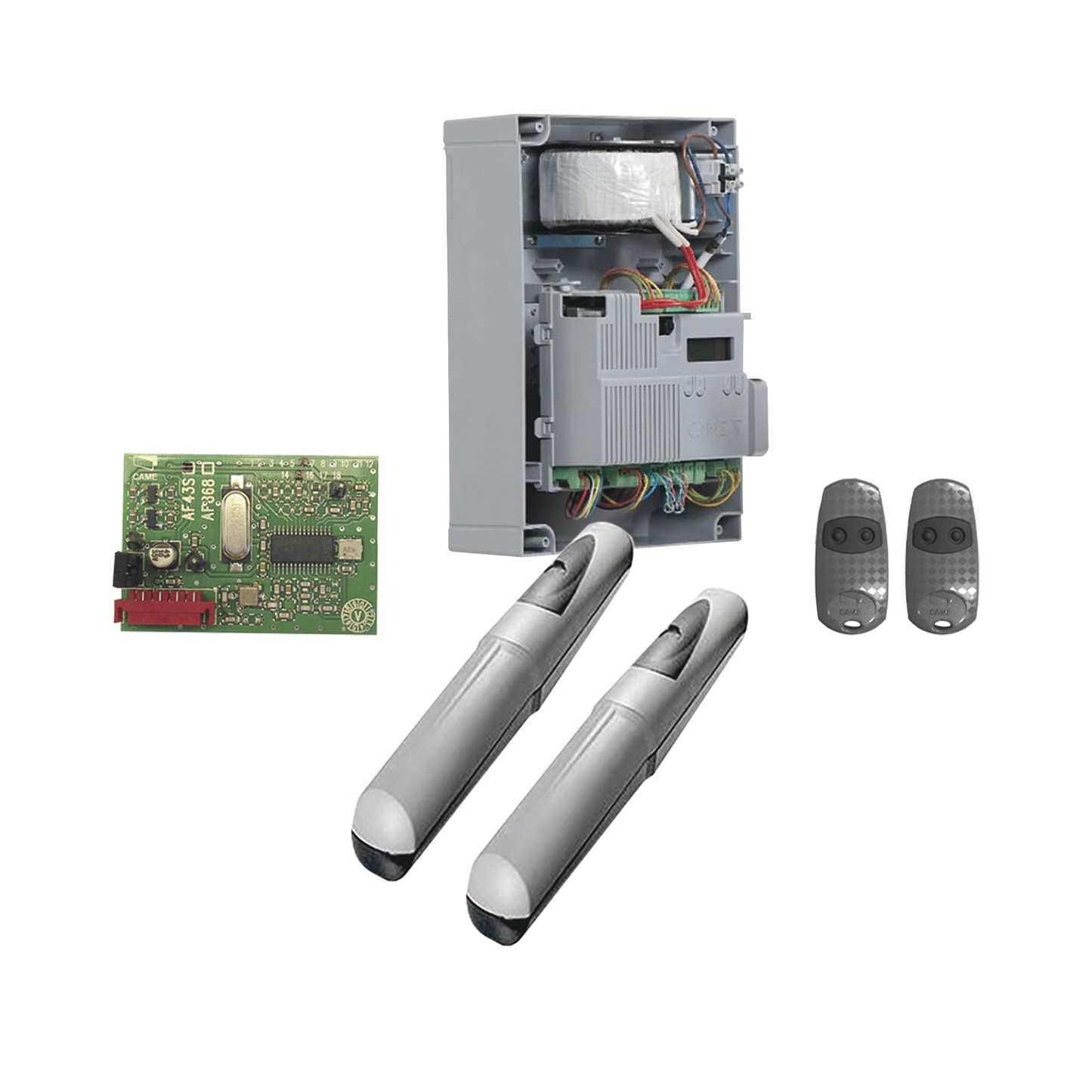 Kit De Operadores Axo 5024 Para Puertas Abatibles De Hasta 5 Metros Y 400 Kg De Peso Por Hoja