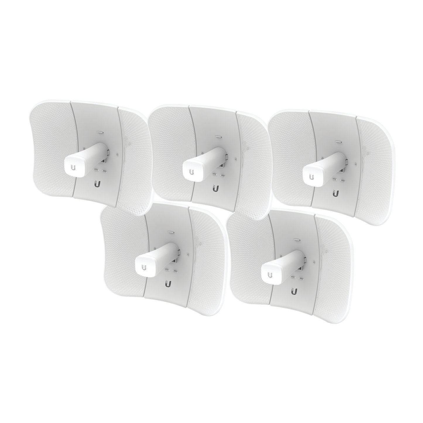 Kit De 5 Litebeam 2X2 Mimo Airmax Ac Gen2 Cpe Hasta 450 Mbps, 5 Ghz (5150 - 5875 Mhz) Con Antena Integrada De 23 Dbi, No Incluyen Adaptador Poe