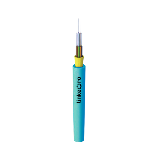 Cable De Fibra Óptica Multimodo Om3 50/125, 12 Hilos, Para Interior, Tight Buffer 900ΜM, Ofnr Riser, Dieléctrica, Precio Por Metro