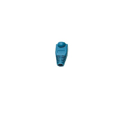 Capa Plástica Para Protección De Plug Rj45, Color Azul