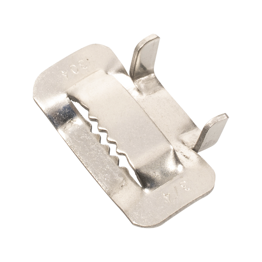 Hebilla De Acero Inoxidable T, 3/4", 100 Piezas