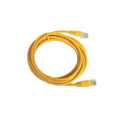 Cable De Parcheo Utp Cat5E - 0.5 M - Amarillo