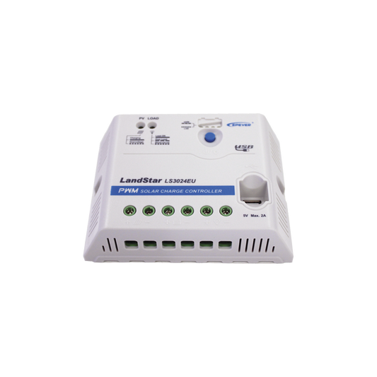 Controlador Solar Pwm 12/24 V 30 A, Salida Usb