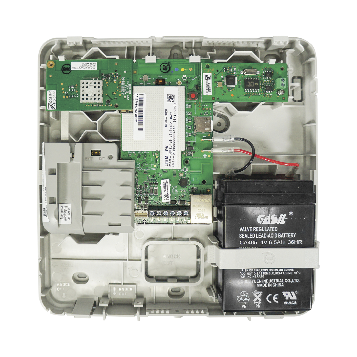 Comunicador Dual, Gsm Y Ethernet Compatible Con Paneles Dsc E Interlogix