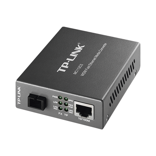 Convertidor Multimedia Vdm Monomodo, 1 Puerto Rj45 10/100, 1 Puerto Sc/Upc, Hasta 20Km, Para Su Funcionamiento Requiere El Modelo Mc111Cs