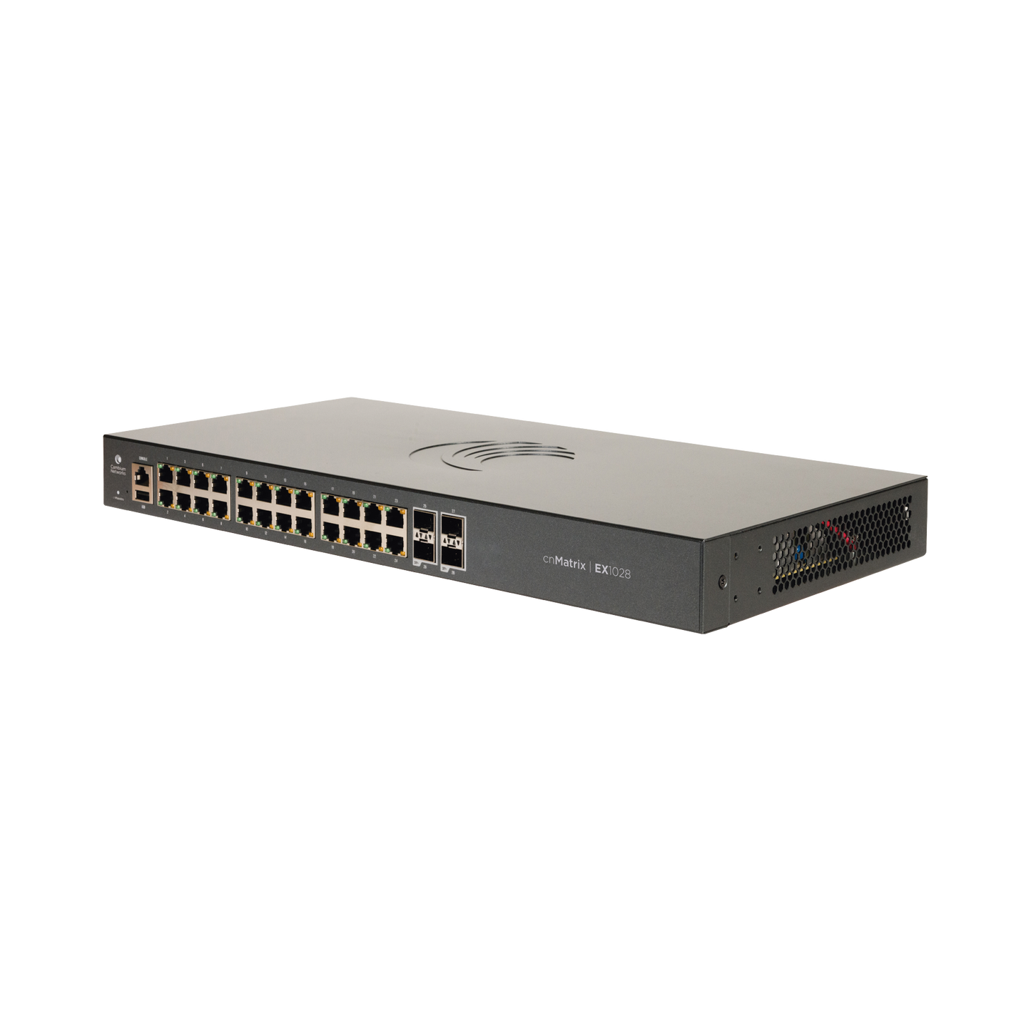 Switch Cnmatrix Ex1028 De 24 Puertos Gigabit Ethernet Y 4 Sfp, Capa 2, Gestión En La Nube