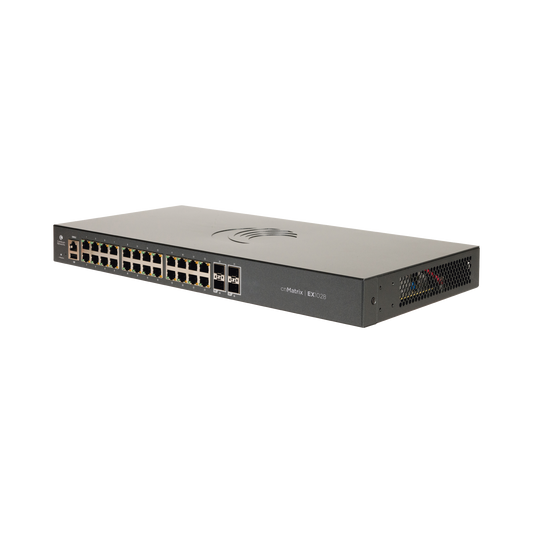 Switch Cnmatrix Ex1028 De 24 Puertos Gigabit Ethernet Y 4 Sfp, Capa 2, Gestión En La Nube