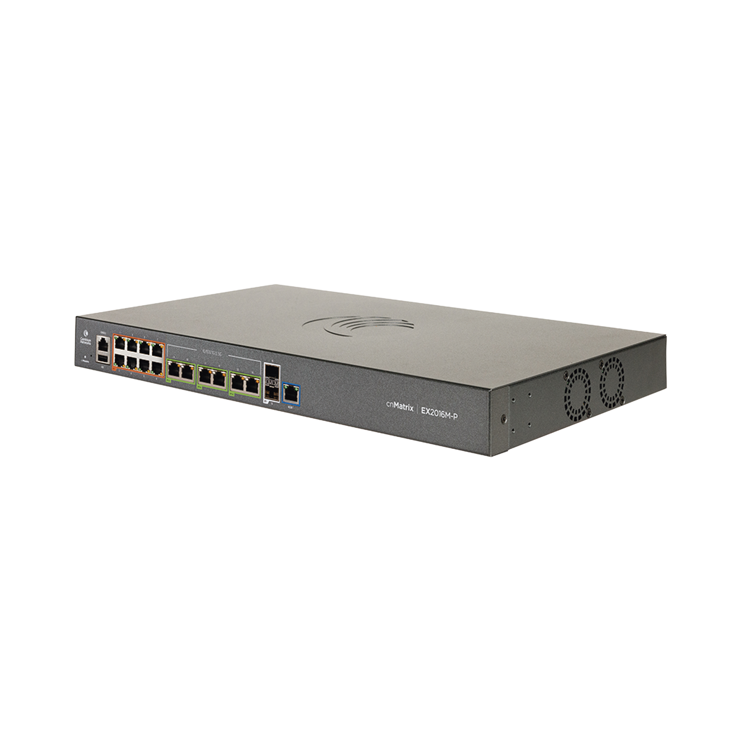 Switch Poe Cnmatrix Ex2016M-P De 16 Puertos (8X 802.3Af/At Gigabit, 6X 802.3Bt 2.5 Gigabit, 2X Sfp+), Capa 3, 240 W, Gestión En La Nube