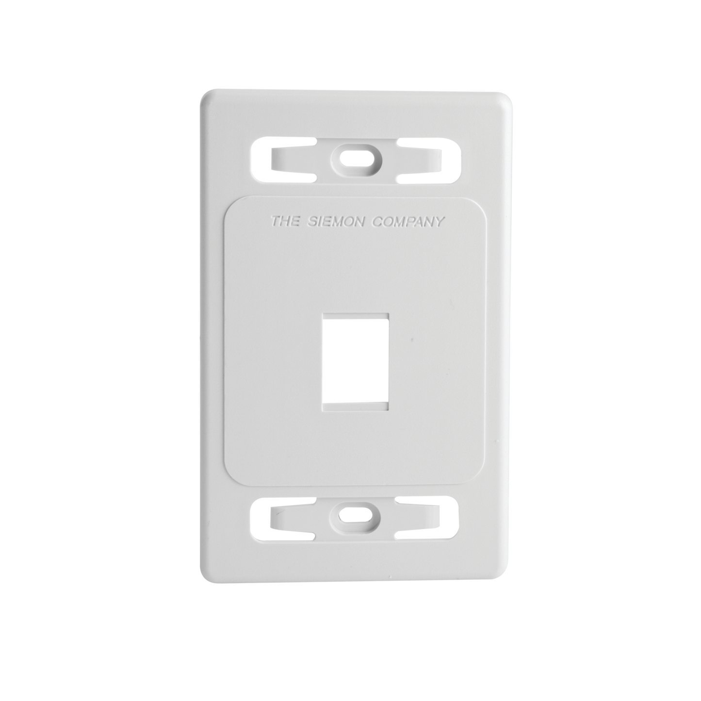 Placa De Pared Modular Max, De 1 Salida, Color Blanco