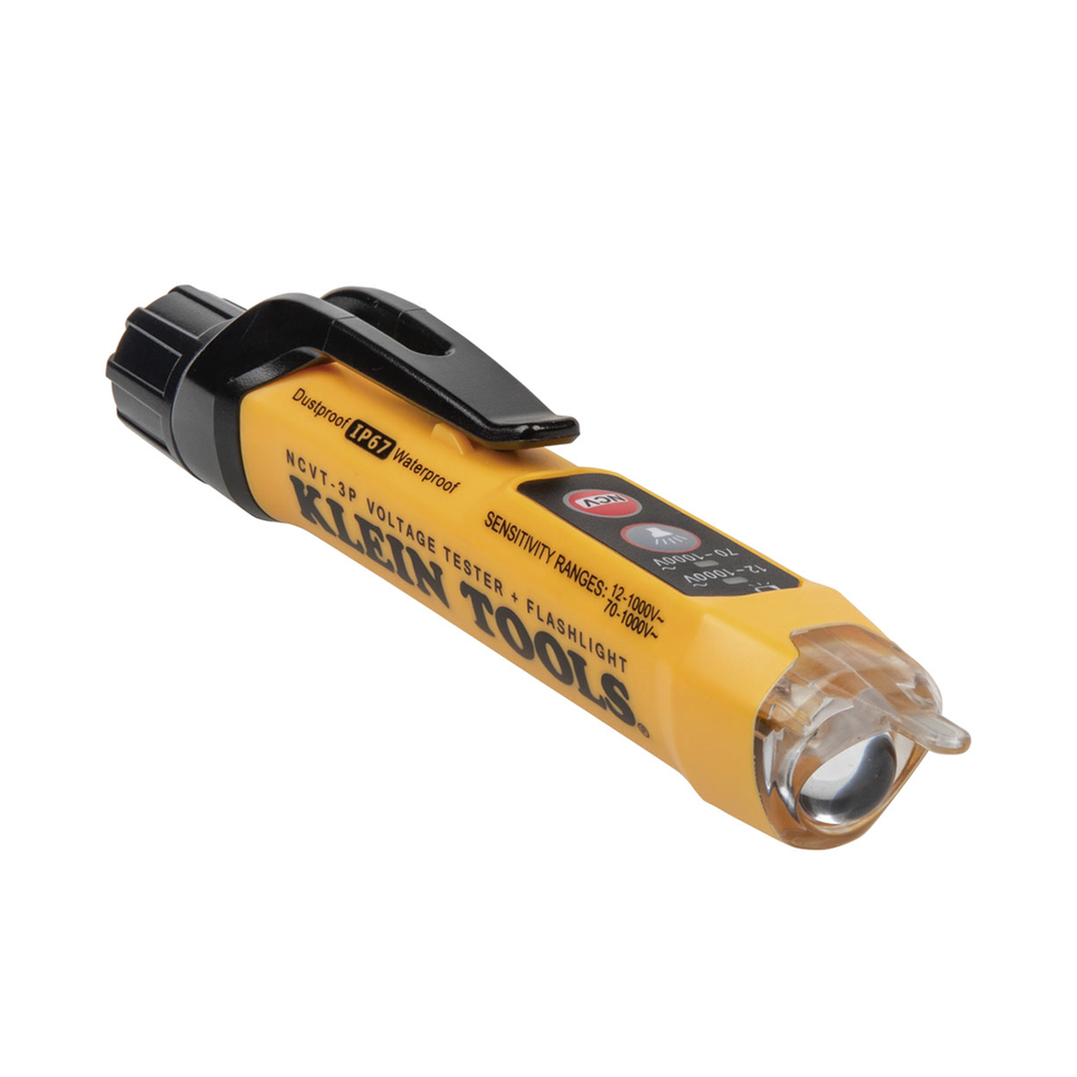 Detector De Voltaje Sin Contacto De Doble Rango, De 12 - 1000 V Ca Con Linterna.