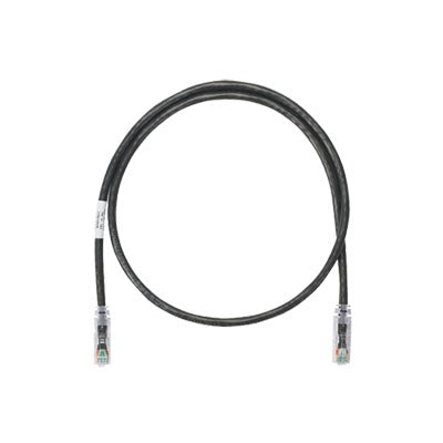 Cable De Parcheo Utp Categoría 6, Con Plug Modular En Cada Extremo - 1 M. - Negro