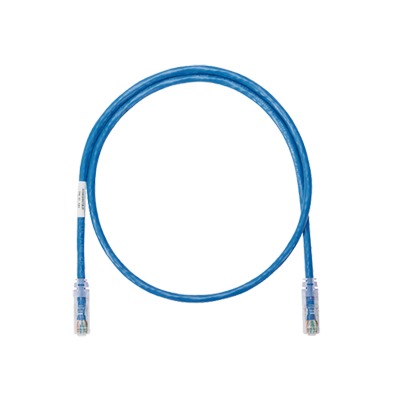 Cable De Parcheo Utp Categoría 6, Con Plug Modular En Cada Extremo - 4.3 M. - Azul