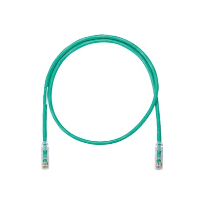 Cable De Parcheo Utp Categoría 6, Con Plug Modular En Cada Extremo - 1 M. - Verde