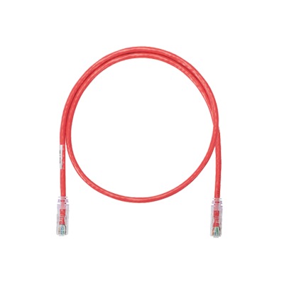 Cable De Parcheo Utp Categoría 6, Con Plug Modular En Cada Extremo - 1.5 M. - Rojo