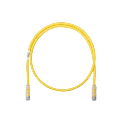 Cable De Parcheo Utp Categoría 6, Con Plug Modular En Cada Extremo - 1 M. - Amarillo