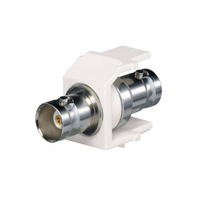 Módulo Acoplador Coaxial Tipo Bnc, Keystone, De 50 Ohms, Color Negro