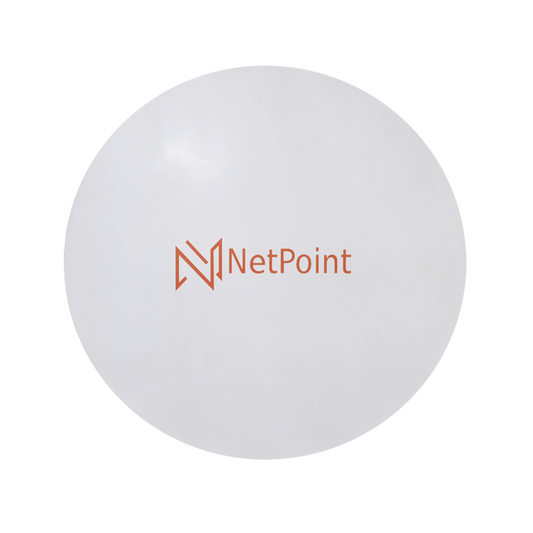 Antena blindada de alto rendimiento con supresión al ruido de 2 ft, 4.9-6.4 GHz, Ganancia 30 dBi con SLANT de 45 ° y 90 °, Conectores N-hembra, montaje con alineación milimétrica.