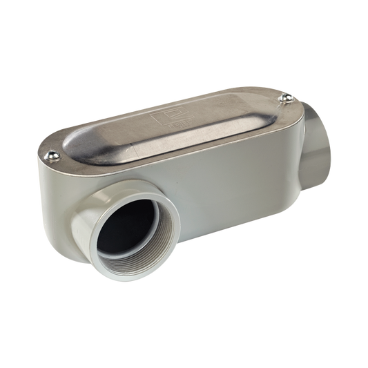 Caja Condulet Tipo Lr De 1/2" (12.7 Mm) Incluye Tapa Y Tornillos.