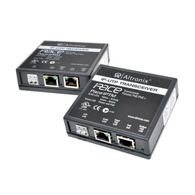 Kit Extensor Ip Y Poe Por Cable Utp Cat5E Hasta 500 Mts @ 100 Mbps