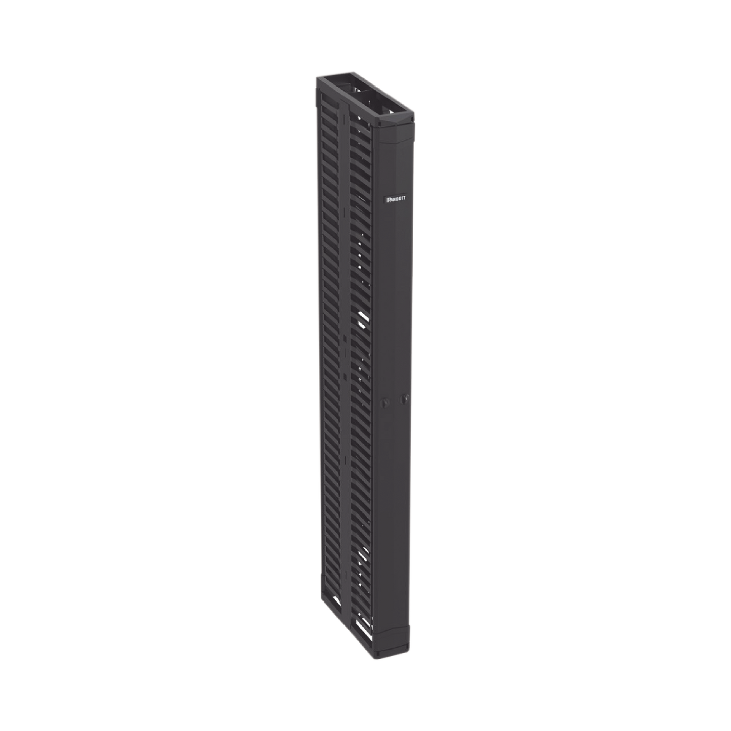 Organizador Vertical Doble Patchrunner™, Para Rack Abierto De 45 Unidades, 6In De Ancho, Color Negro