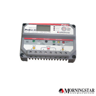 Controlador De Carga Y Descarga 12-24 Vcd, 30 Amp