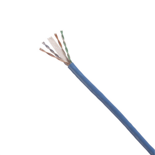 Bobina De Cable Utp 305 M. De Cobre, Tx6000™ Pannet, Azul, Categoría 6 Mejorado (23 Awg), Cmp (Plenum), De 4 Pares