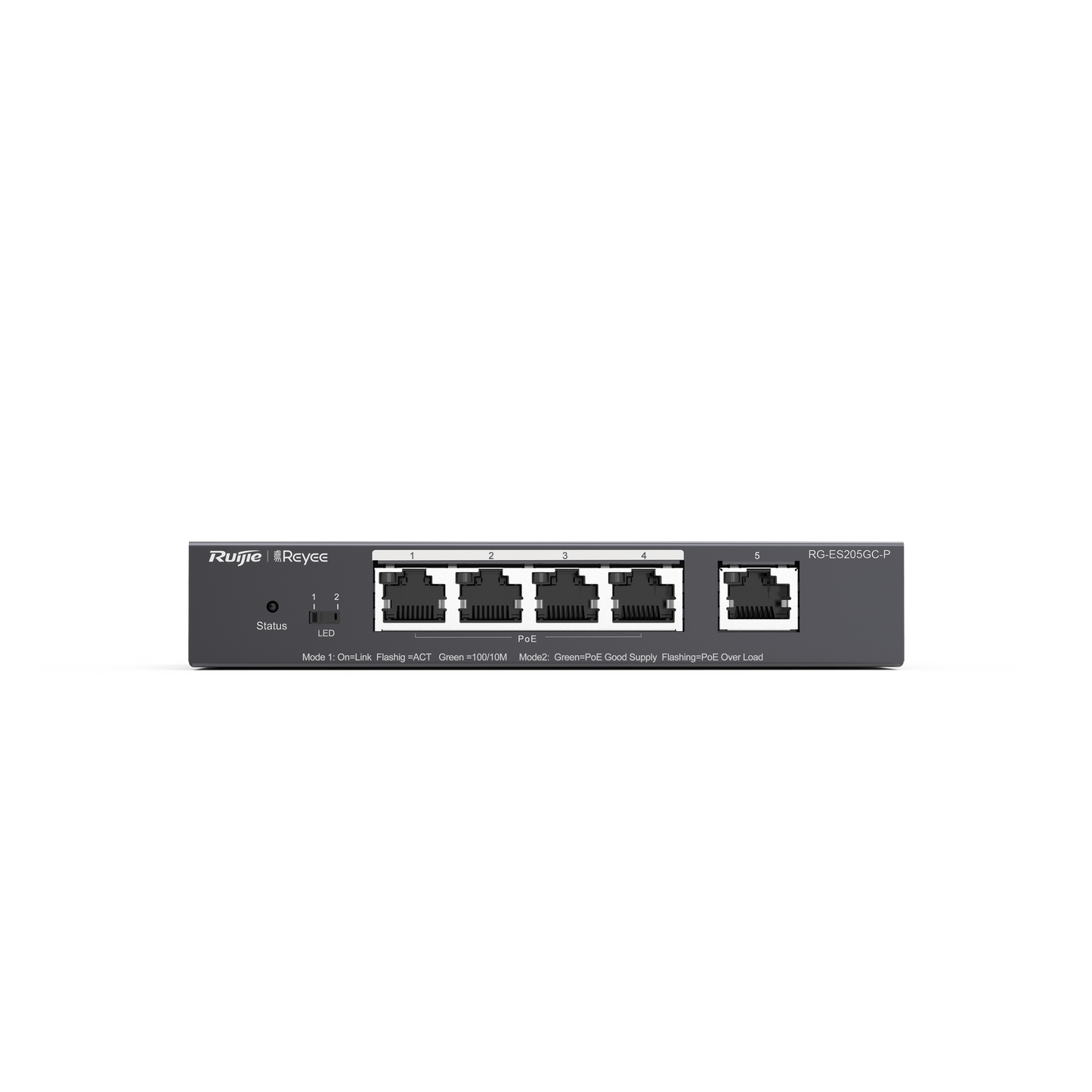 Switch Administrable Cloud 5 Puertos Gigabit Poe 802.3Af/At 54W