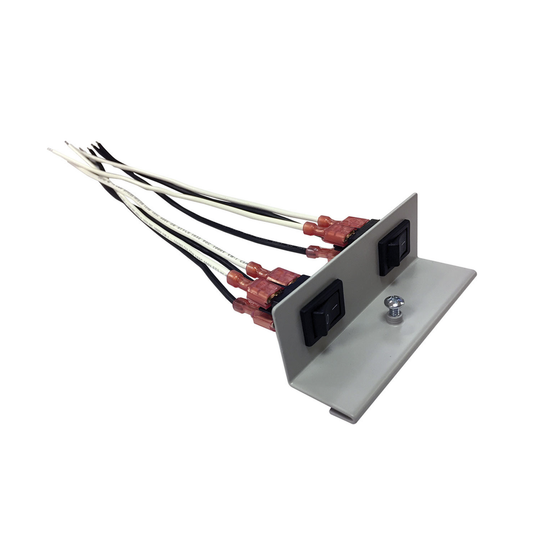 Doble Interruptor Con Soporte Ultra Resistente