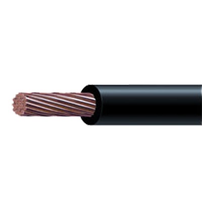 Cable De Cobre Recubierto Thw-Ls Calibre 10 Awg 19 Hilos Color Negro (100 Metro)