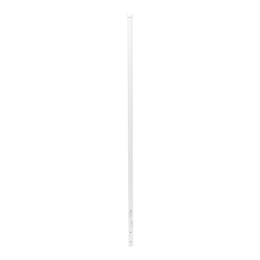 Poste De Esquina Blanco De Acero Galv. De 1.2M Para Cerca Electrificada Cal. 18 De 1" Diam. Para 5 Aisladores (No Incluidos).