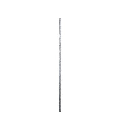 Poste De Esquina De 1.2M Para Cerca Electrificada De Tubo Galvanizado Cal. 18 De 1"Diam. Ideal Para 5 Aisladores (No Incluidos).