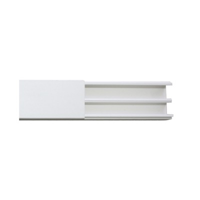 Canaleta En Color Blanco De Pvc Auto Extinguible, 35 X 17, Tramo De 2.5M (5301-01250)