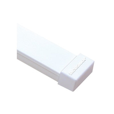 Tapa Final Color Blanco De Pvc Auto Extinguible, Para Canaleta Tmk1735, Tmk1735Sd (5390-02001)