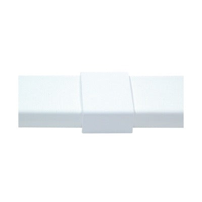Pieza De Unión Color Blanco De Pvc Auto Extinguible, Para Canaleta Pt48 (6180-01002)