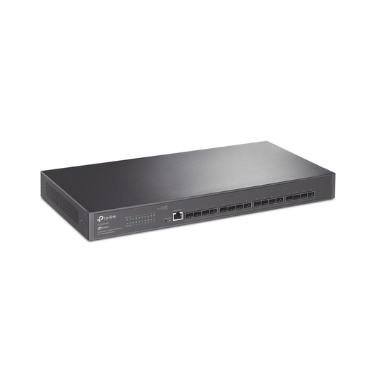 Switch PoE+ JetStream SDN Administrable 28 puertos 10/100/1000 Mbps + 4 puertos SFP, 24 puertos PoE, 384W, administración centralizada OMADA SDN