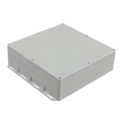 Gabinete Plástico Para Exterior (Ip65) De 300 X 300 X 90 Mm Cierre Por Tornillos.