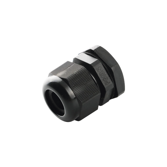 Conector Plástico Negro Tipo Glándula Para Cable De 10 A 14 Mm De Diámetro.
