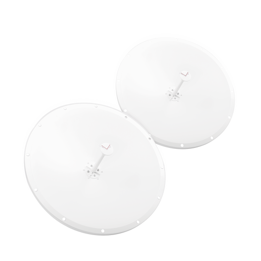 Antena Parabólica De Frecuencia Extendida, 4.8 - 6.5 Ghz, 28 Dbi, Conectores Sma-Macho Inverso